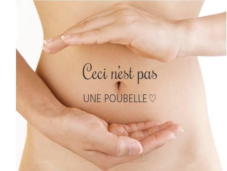 Ne prenez pas votre corps pour une poubelle.