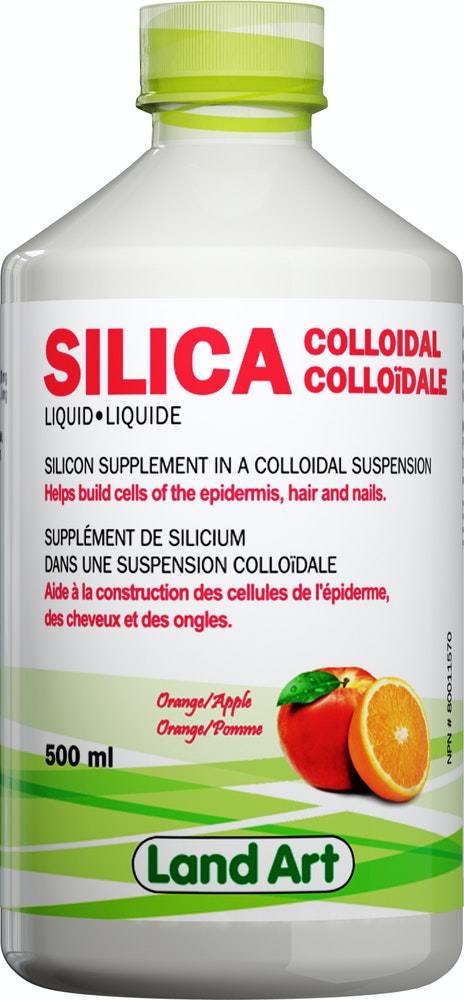 Silica colloidale orange et pomme